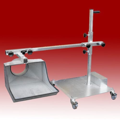 Free-Standing Tray on Extended Arm