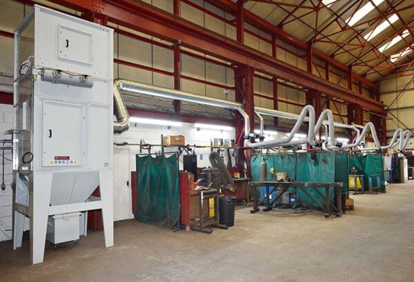 Centralised Weld Fume Extraction Systems (4000m3/h – 48,000m3/h)