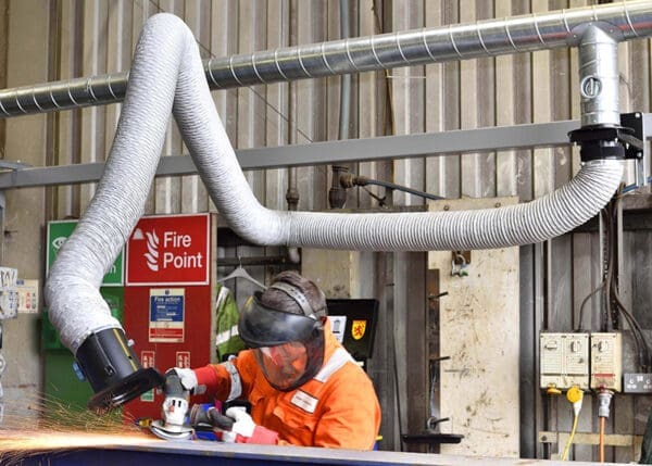 Fixed Point Weld Fume Extraction System