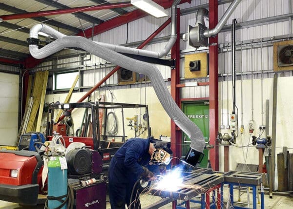 Fixed Point Weld Fume Extraction System