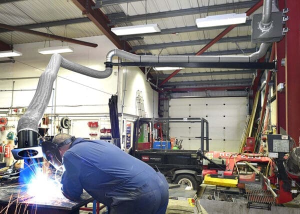 Fixed Point Weld Fume Extraction System