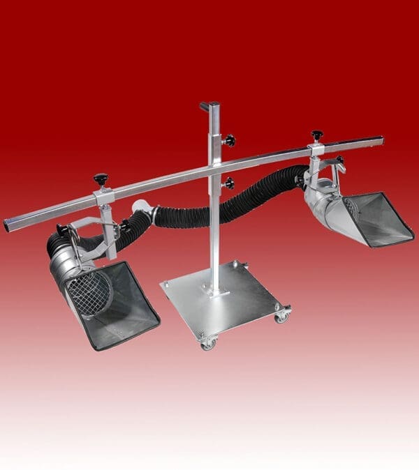 Free-Standing Fully Adjustable Twin Nozzle