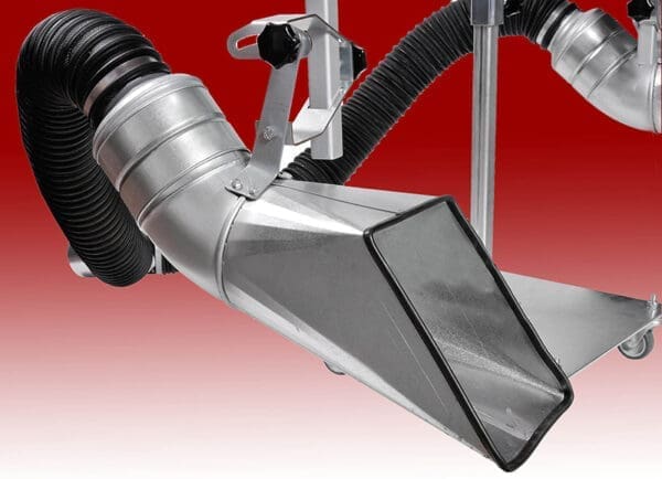 Free-Standing Fully Adjustable Twin Nozzle