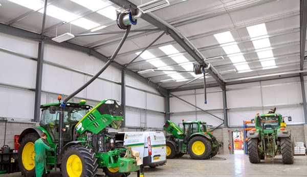 Hoses and Couplings for vehicle extraction systems