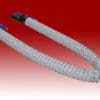 Twin Pipe Assembly with Rubber Oval Clamp Nozzles