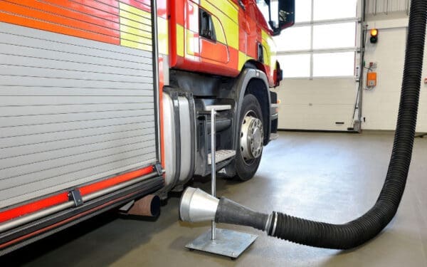 emergency vehicle retractable reels