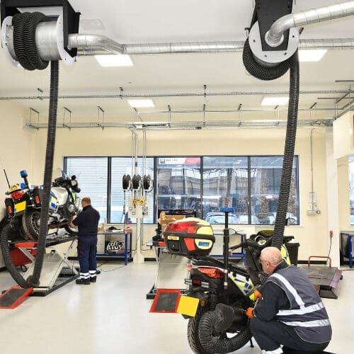 High Temperature Vehicle Exhaust Extraction Hoses