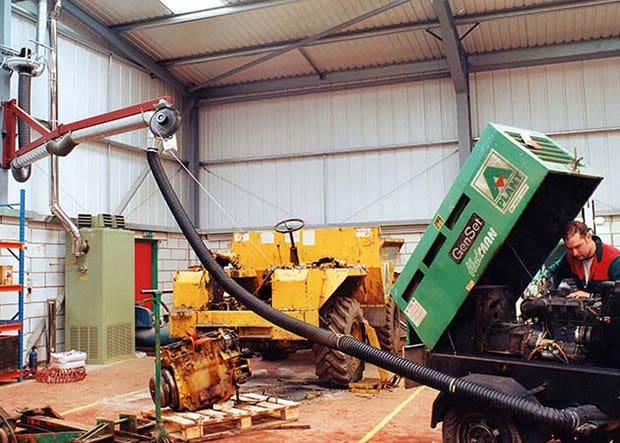 Exhaust Extraction Systems for Plant & Equipment