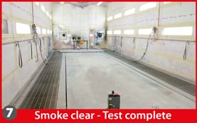 smoke clearance test completed